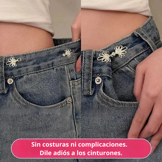 Hebilla Ajustable de Cintura – Hoja