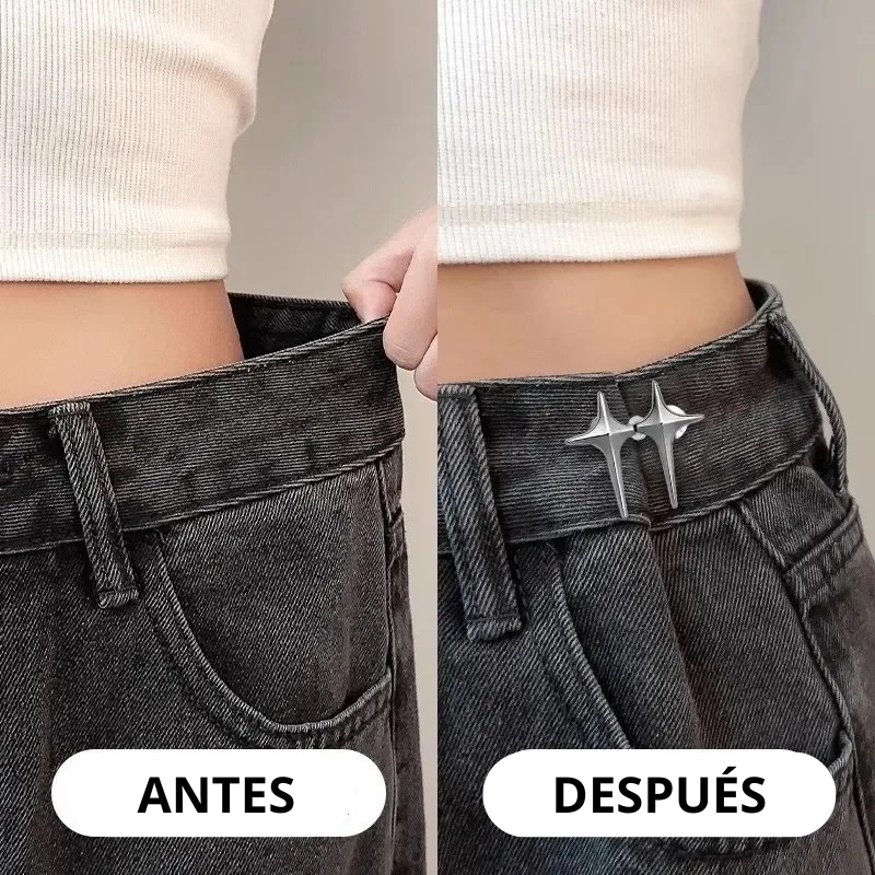 Hebilla Ajustable de Cintura – Estrella cruzada