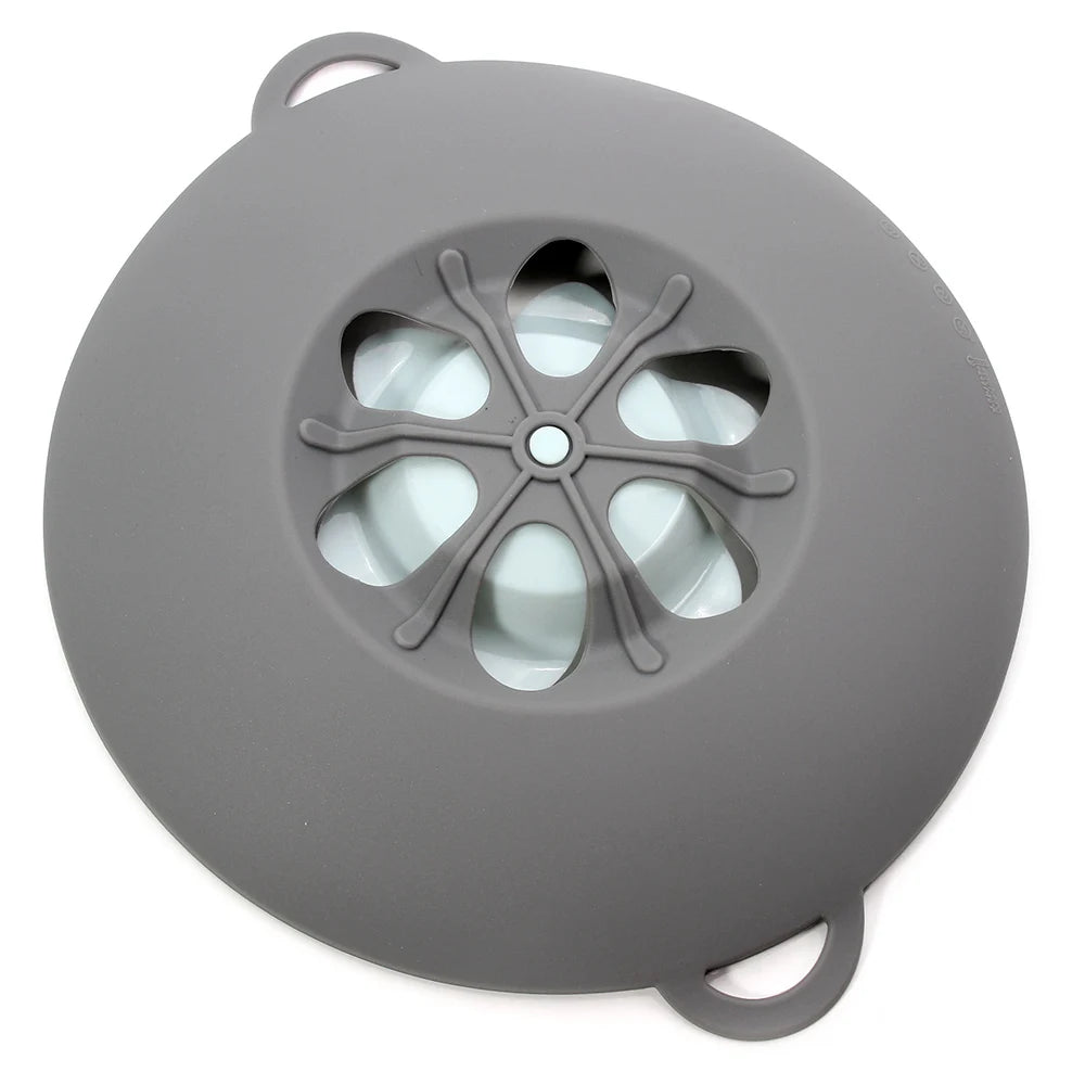 Tapa de silicona antiderrame, tapa de silicona para microondas, sin BPA
