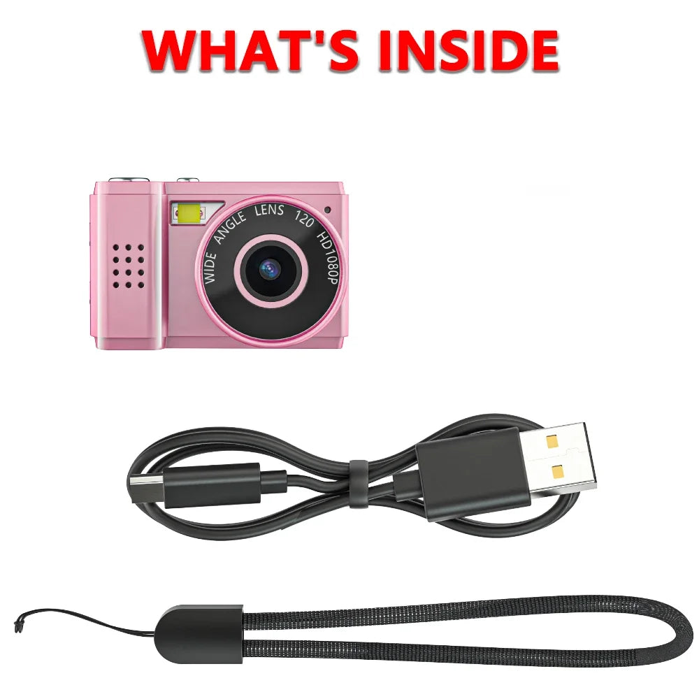 Mini cámara digital 1080P 128 GB