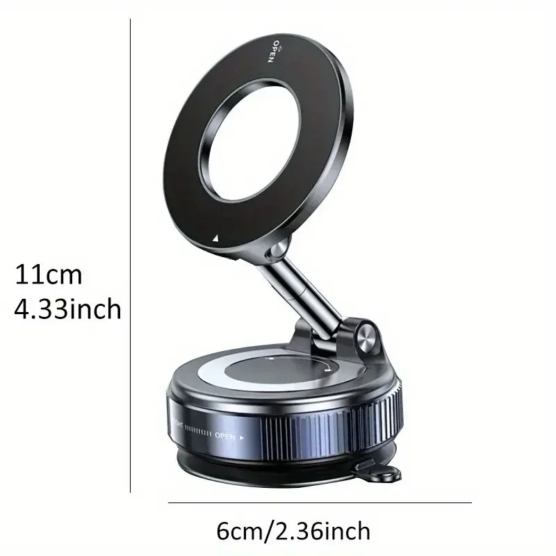 Soporte magnético ultrarresistente 360° con ventosa
