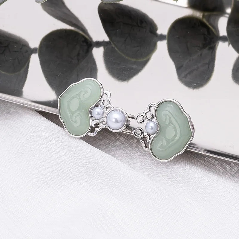 Hebilla Ajustable de Cintura – Perlas