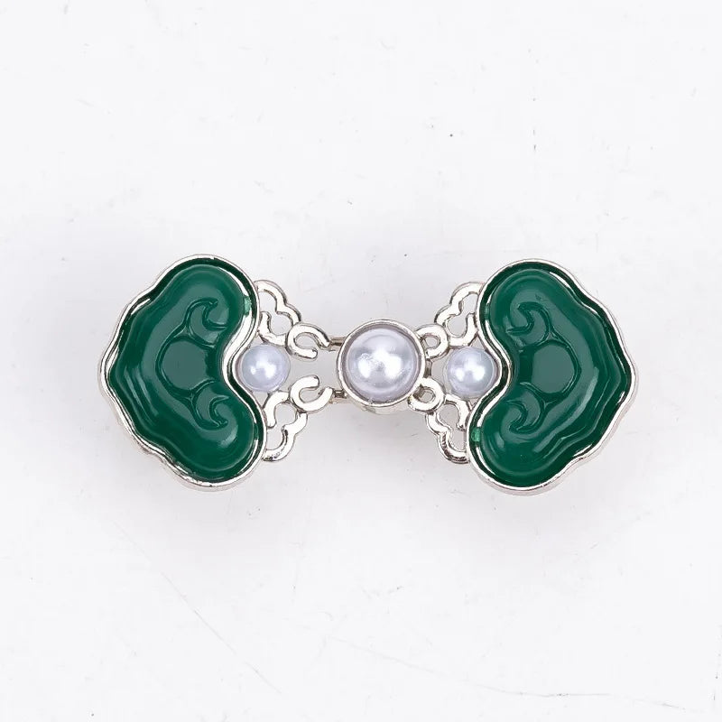 Hebilla Ajustable de Cintura – Perlas