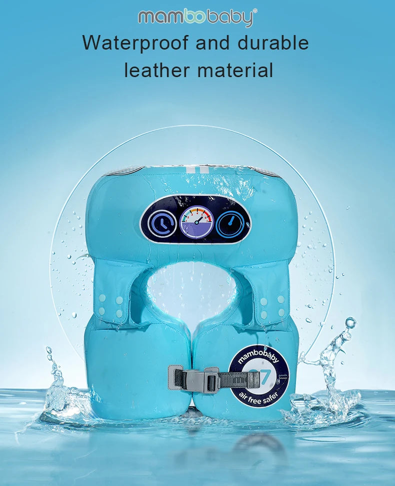 Flotador de natación para niños Mambobaby, no inflable, para bebés de 1 a 3 años.