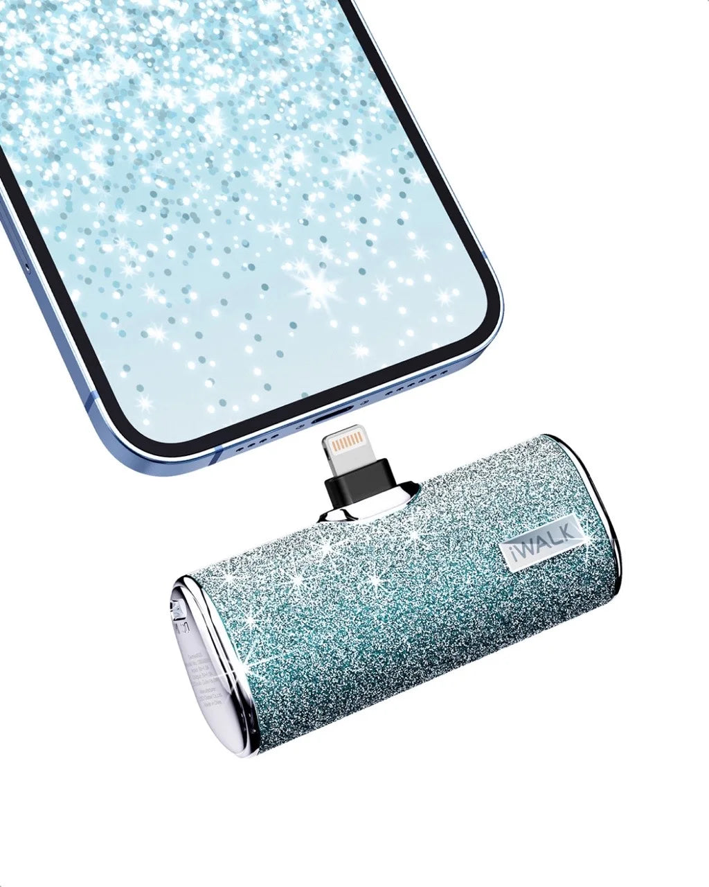 Cargador portátil iWALK ultracompacto de 4500 mAh, paquete brillante