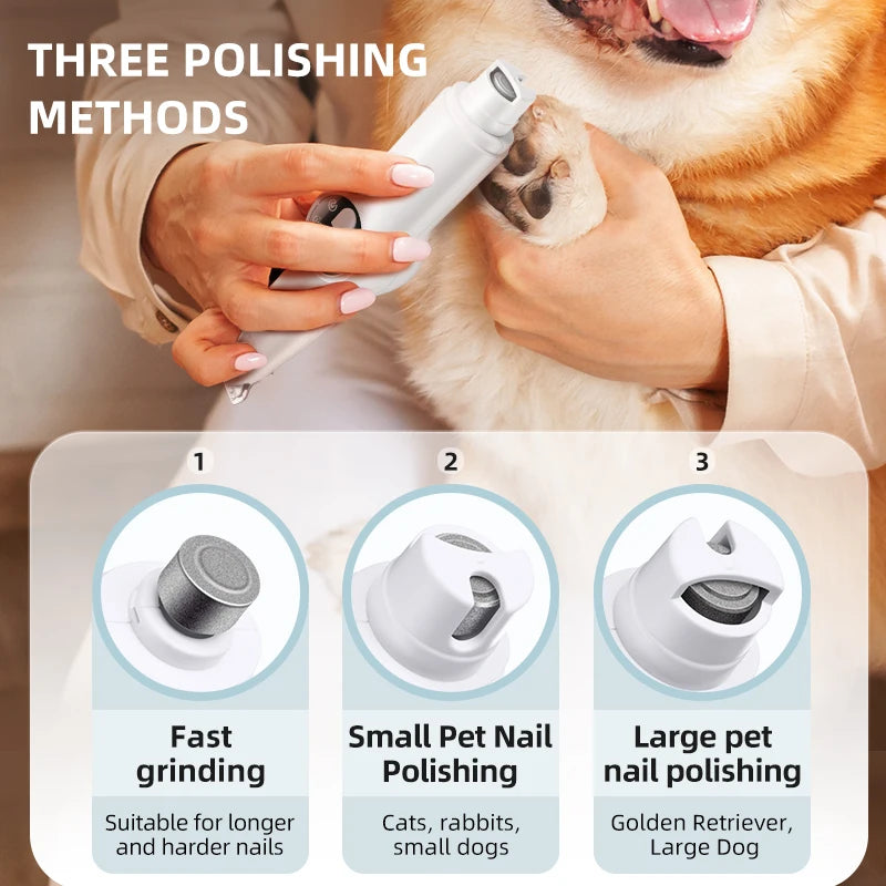 Cortauñas LED impermeable para perros y gatos – Recargable, luz LED para máxima visibilidad
