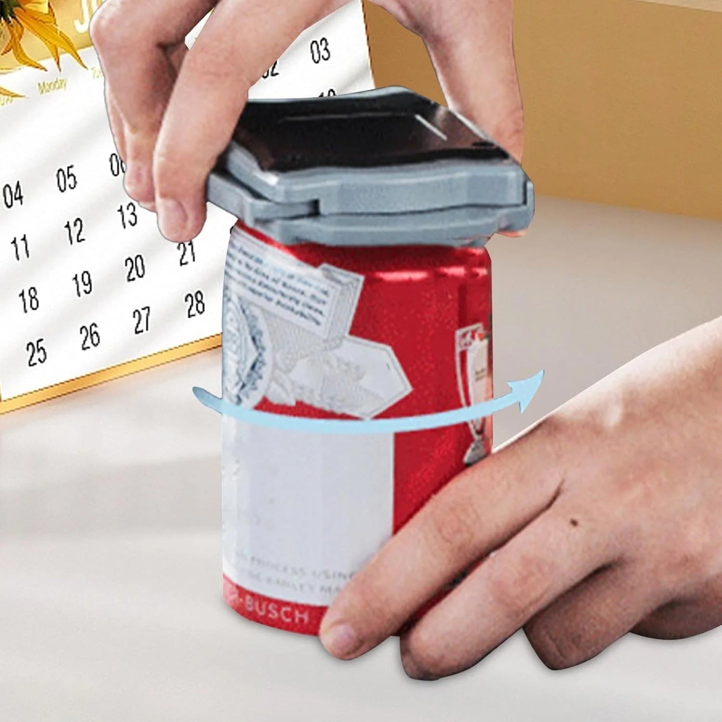 Abridor de latas para bebidas