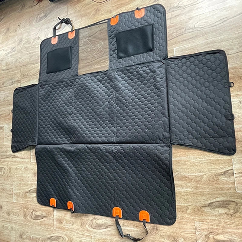 Funda rígida para asiento trasero de coche para mascotas