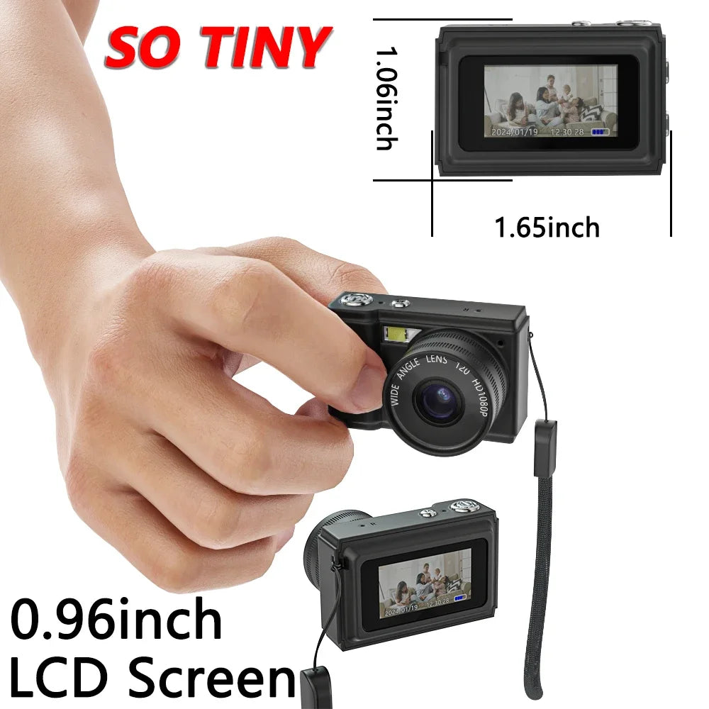 Mini cámara digital 1080P 128 GB