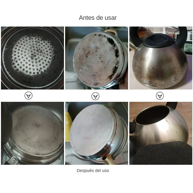 Cepillo mágico para ollas y sartenes