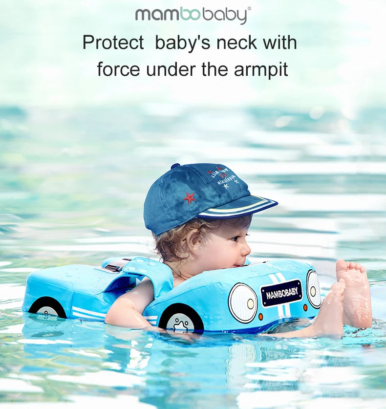Flotador de natación para niños Mambobaby, no inflable, para bebés de 1 a 3 años.