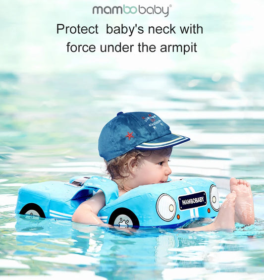 Flotador de natación para niños Mambobaby, no inflable, para bebés de 1 a 3 años.