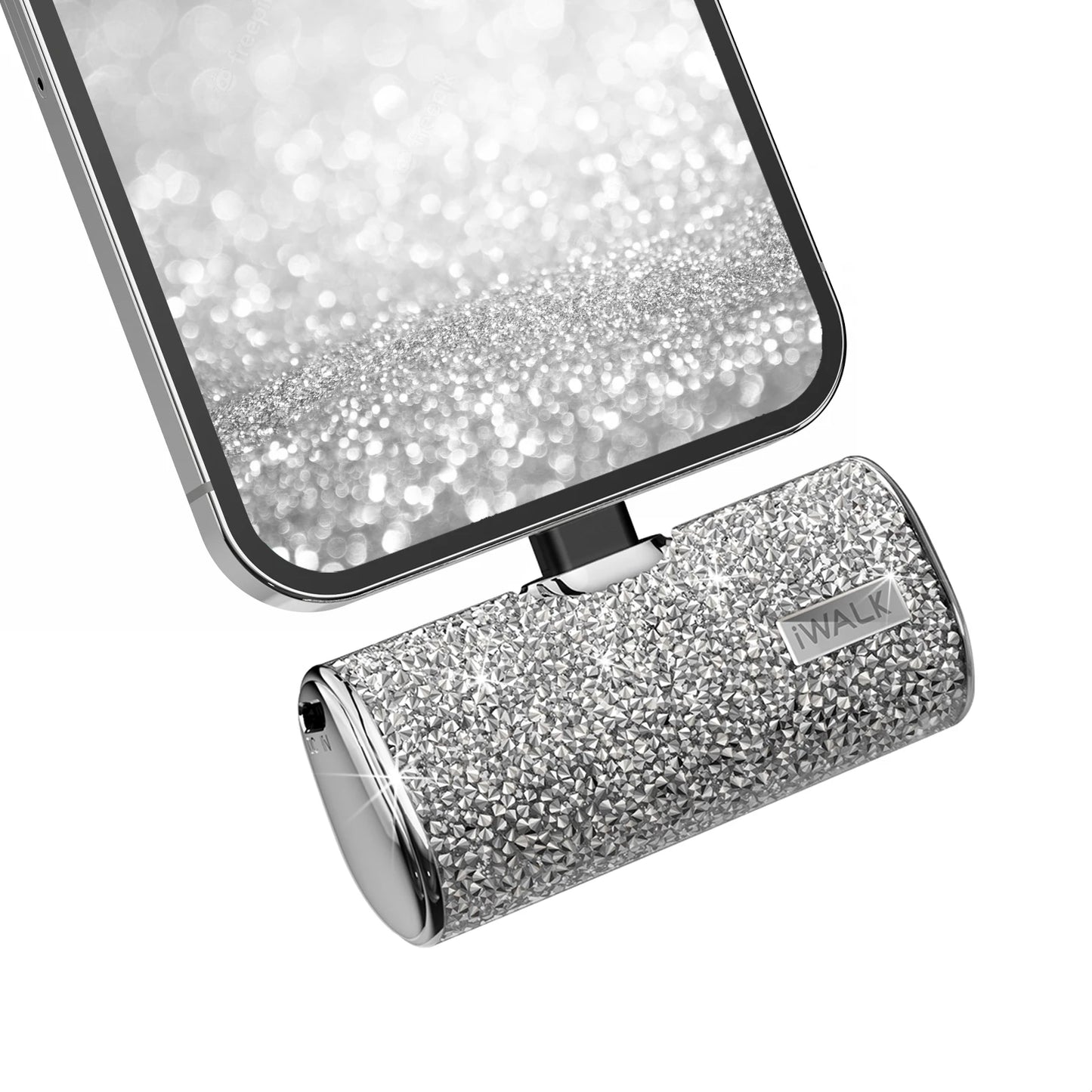 Cargador portátil iWALK ultracompacto de 4500 mAh, paquete brillante