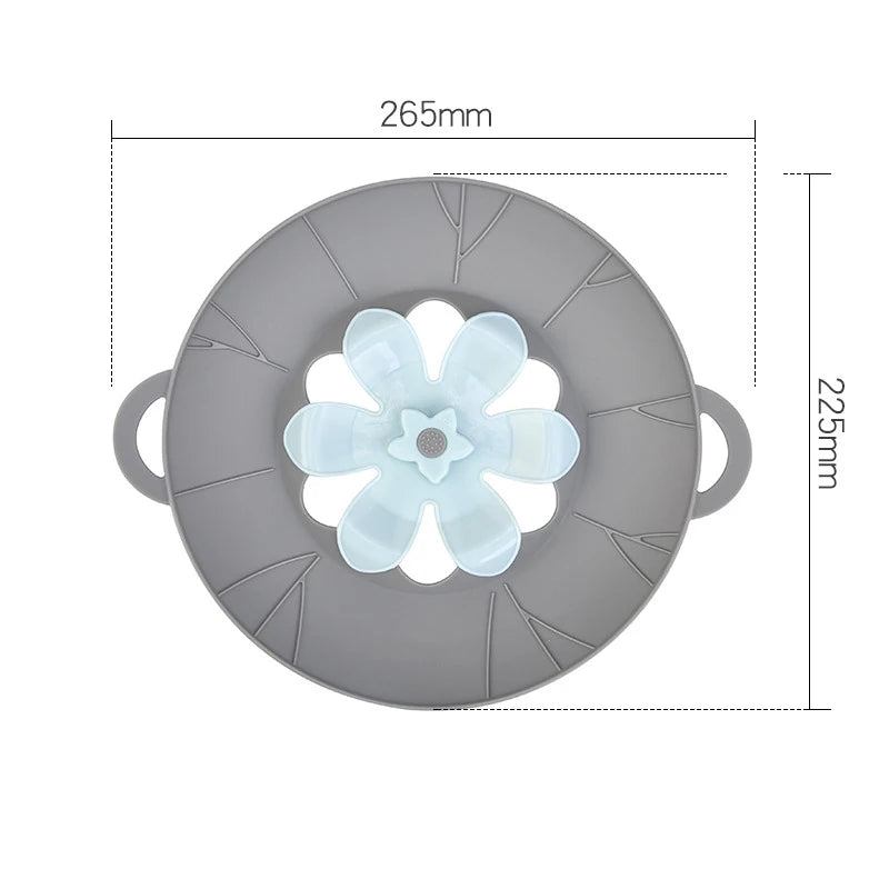 Tapa de silicona antiderrame, tapa de silicona para microondas, sin BPA
