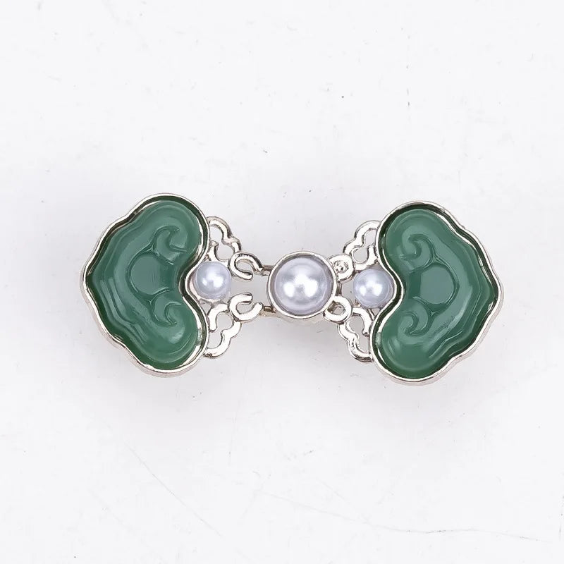 Hebilla Ajustable de Cintura – Perlas