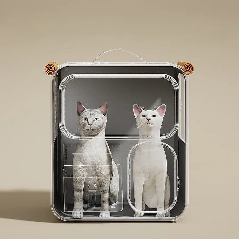 Mochila de tela para mascotas de gran capacidad