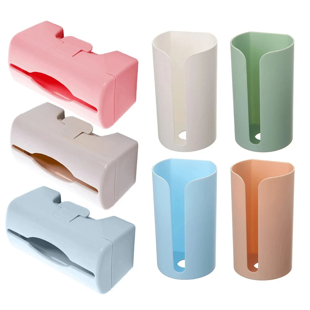 Dispensador de bolsas de basura