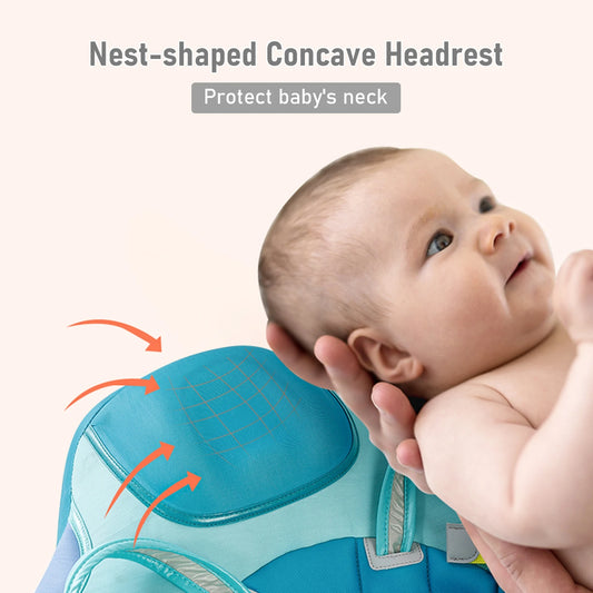 Flotador Mambobaby no inflable para bebé, con dosel, para la cintura y el pecho