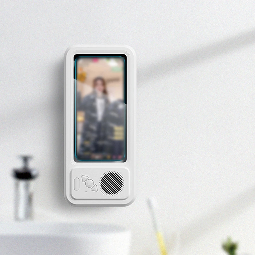 Soporte Impermeable para Móvil con Bluetooth – Escucha Música o Mira Series en la Ducha sin Preocupaciones
