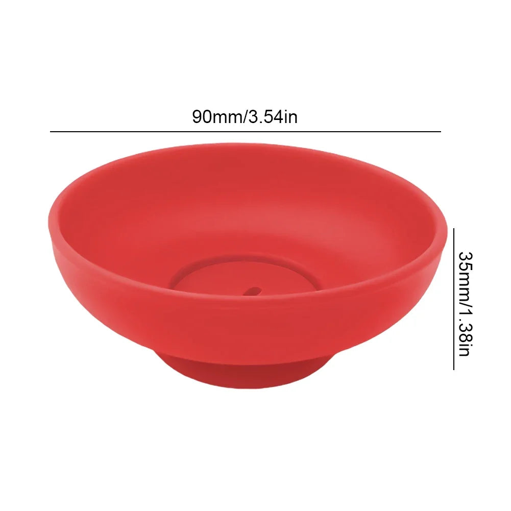 Soporte de silicona antigoteo para helado, reutilizable y portátil