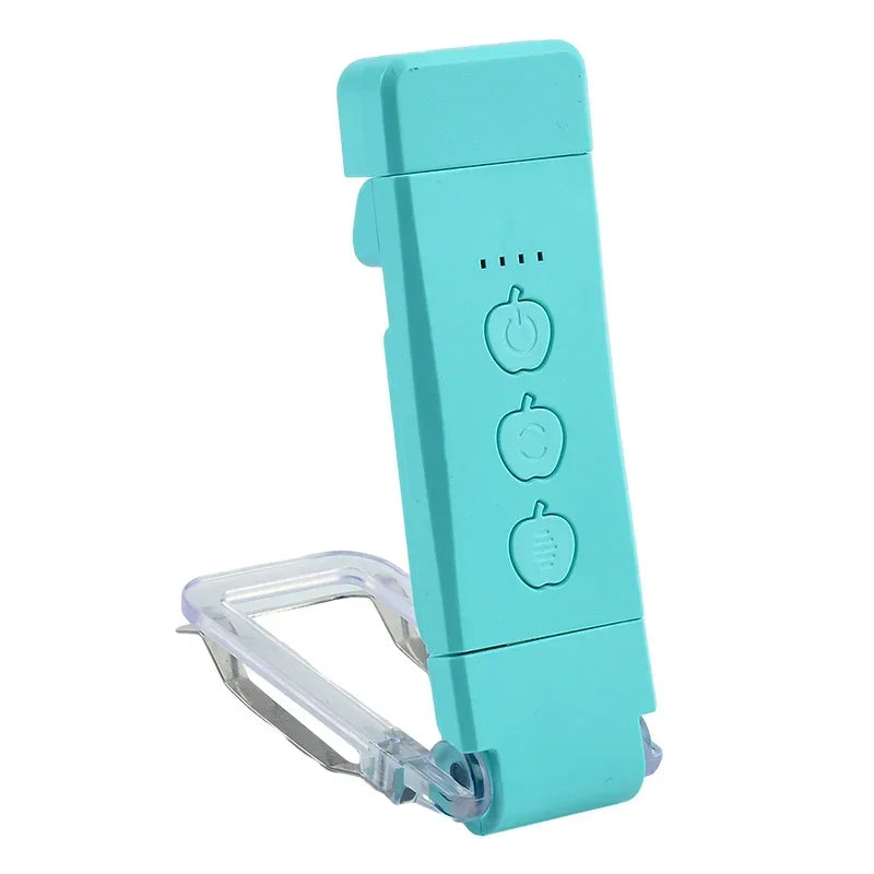 Luz de Lectura Recargable USB – Clip-On 3 modos de color (1800 K‑6000 K) y 5 niveles de brillo