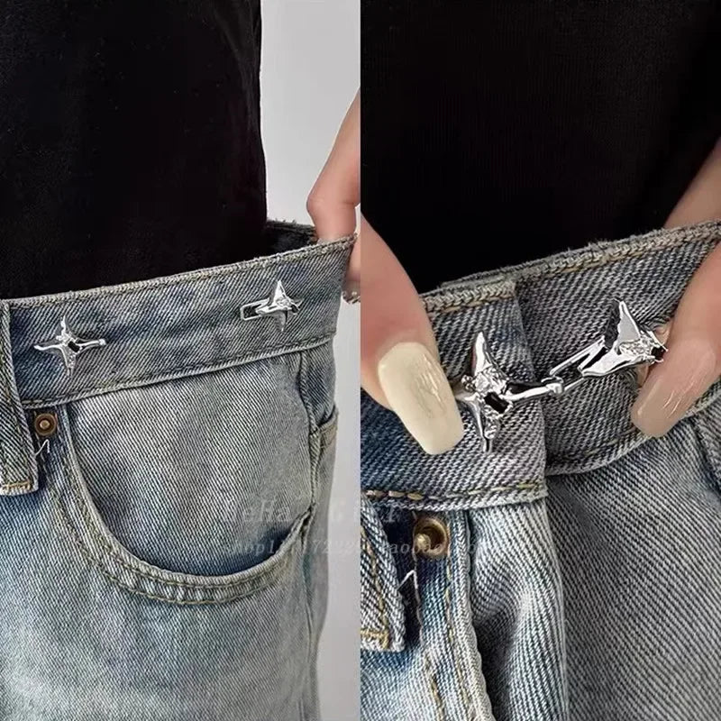 Hebilla Ajustable de Cintura – Estrella 4 puntas