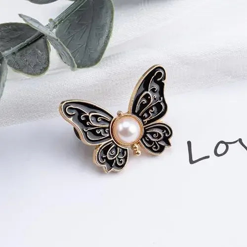 Hebilla Ajustable de Cintura – Mariposa con perla
