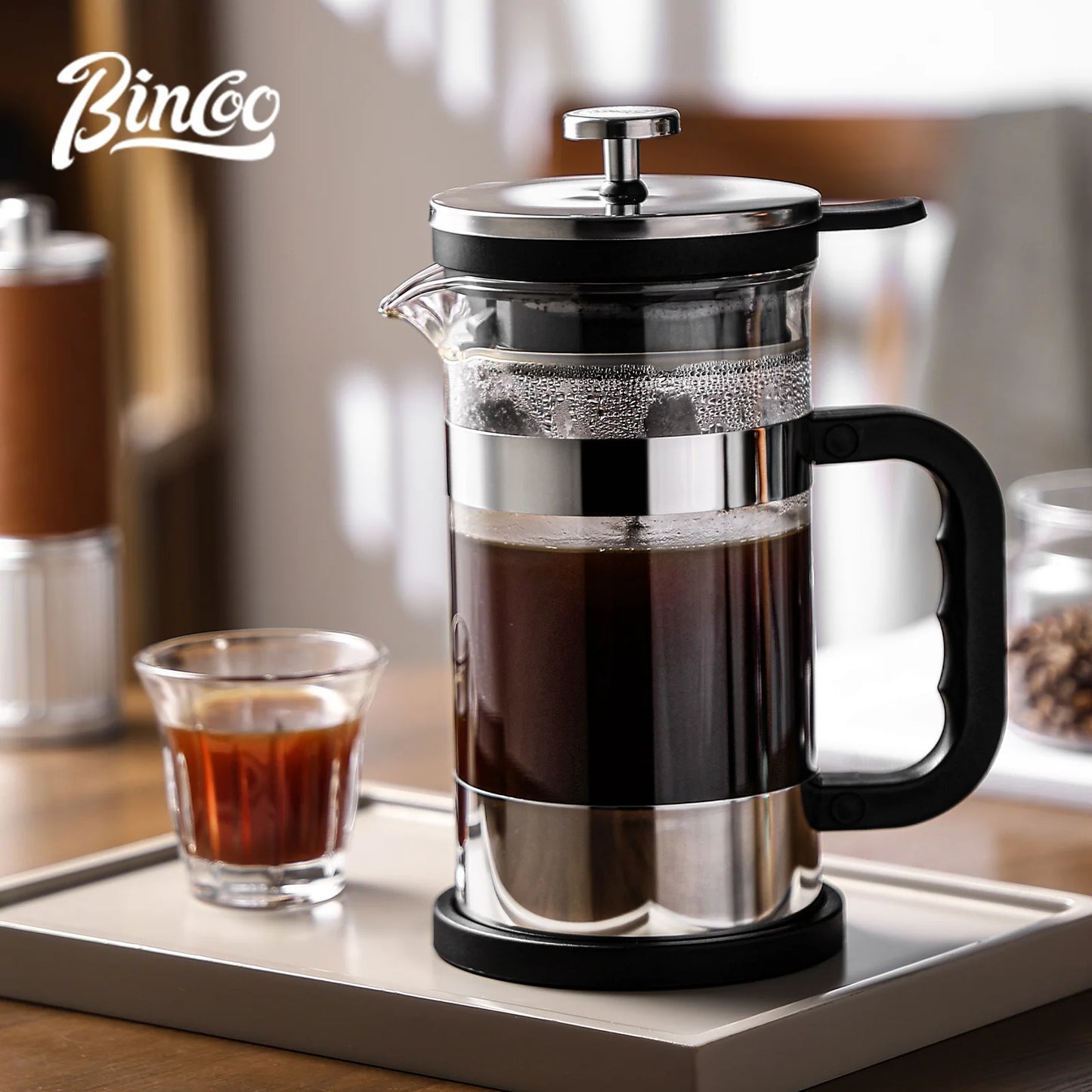 Cafetera de prensa francesa 1000 ml con filtro