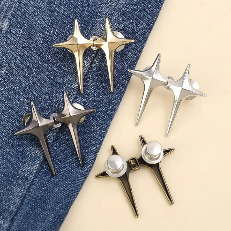 Hebilla Ajustable de Cintura – Estrella cruzada
