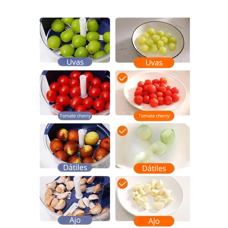 Pelador Eléctrico Automático Multifunción – Máquina Inteligente para Frutas y Verduras, Pelado Rápido y Preciso sin Esfuerzo