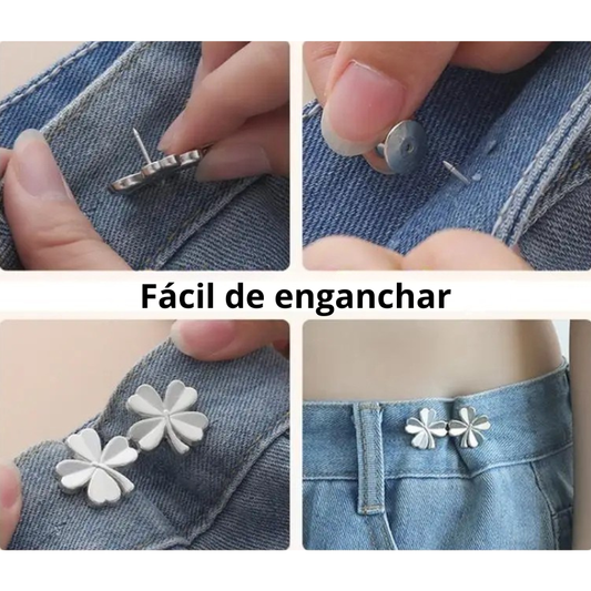Hebilla Ajustable de Cintura – Trébol