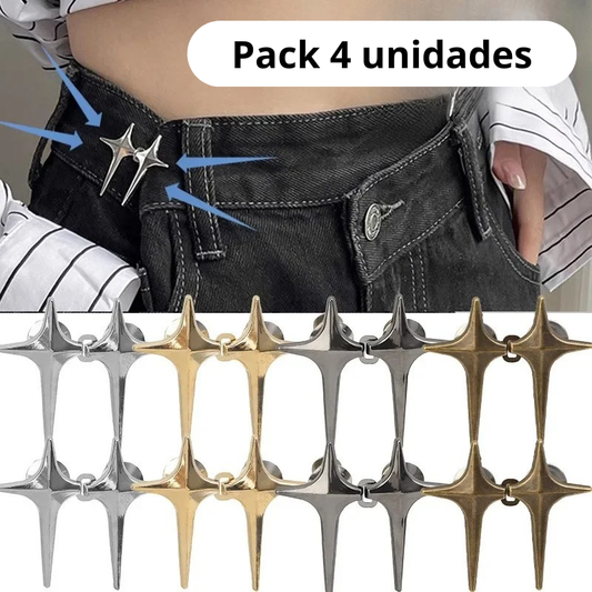 Hebilla Ajustable de Cintura – Estrella cruzada
