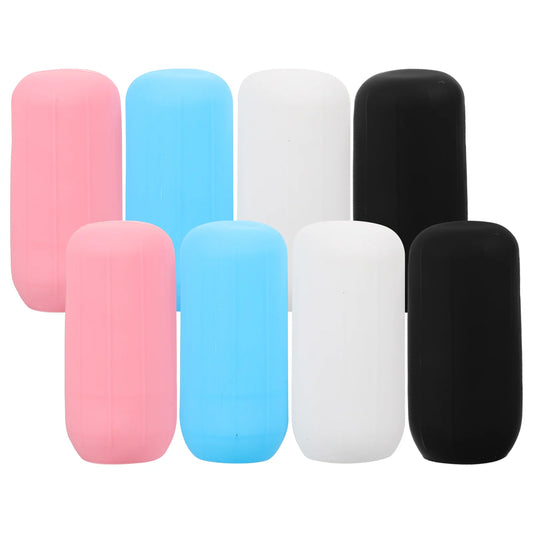 8 fundas elásticas de silicona para viajes