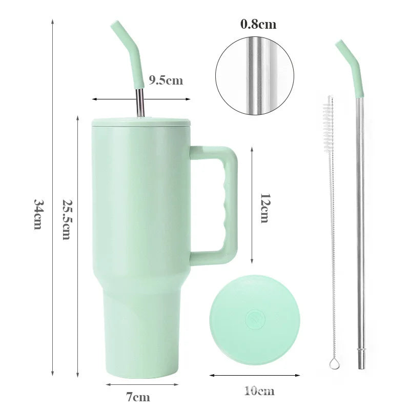 Vaso térmico de acero inoxidable de 1,2 L