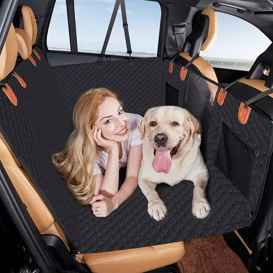 Funda rígida para asiento trasero de coche para mascotas