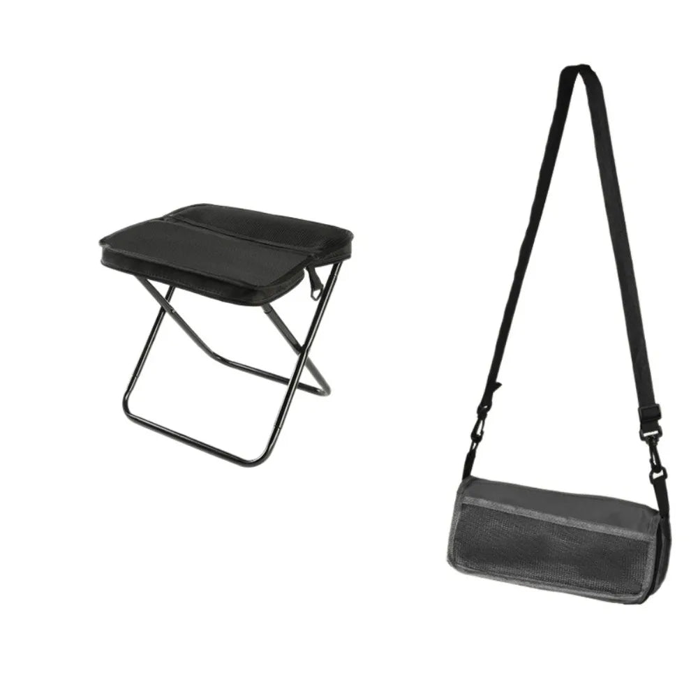 Mochila‑taburete plegable resistente – asiento portátil + mochila deportiva ultra-fuerte