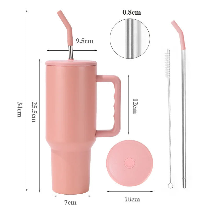 Vaso térmico de acero inoxidable de 1,2 L