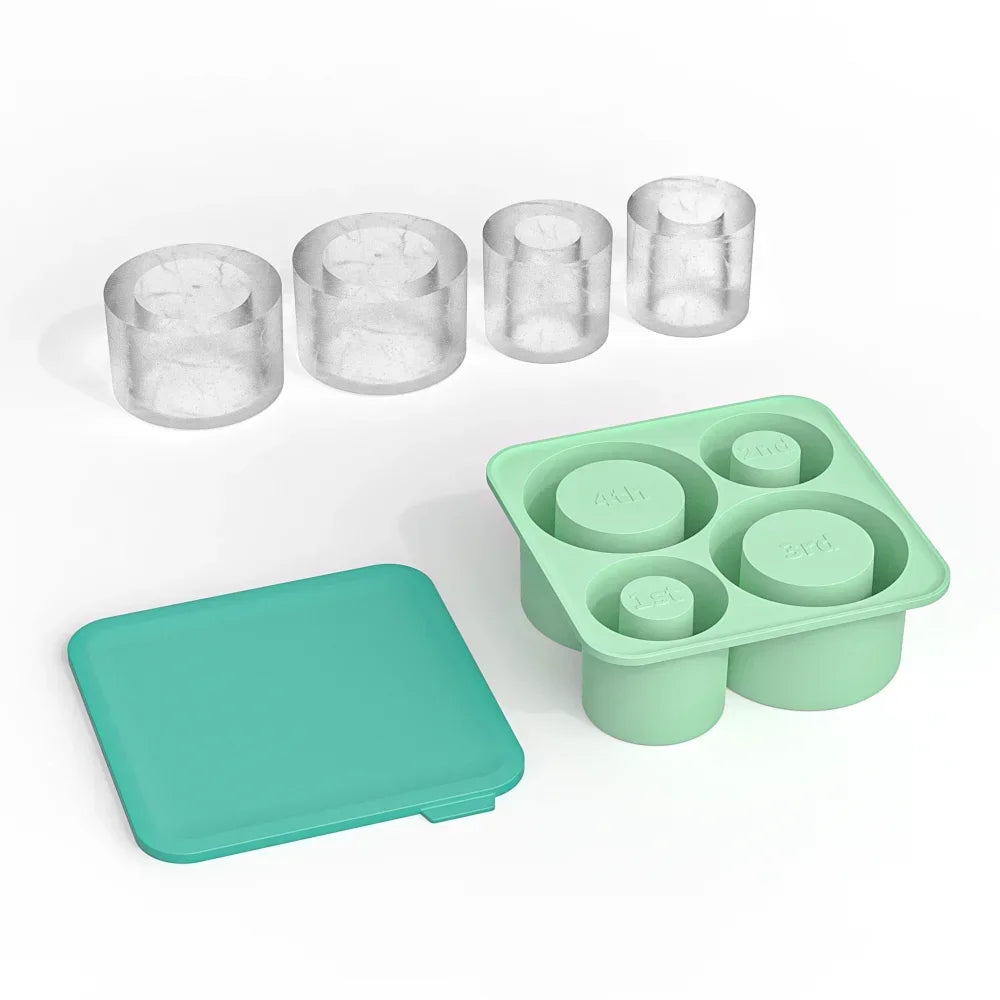 Moldes de silicona para hielo - Taza térmica