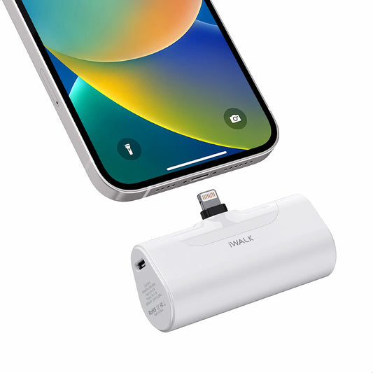 iWALK - Banco de energía portátil de carga rápida para teléfono móvil, 4500 mAh