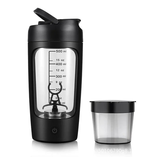 Taza Mezcladora Eléctrica 650ML | Agitadora Automática USB | Shaker Portátil para Proteína, Café y Batidos