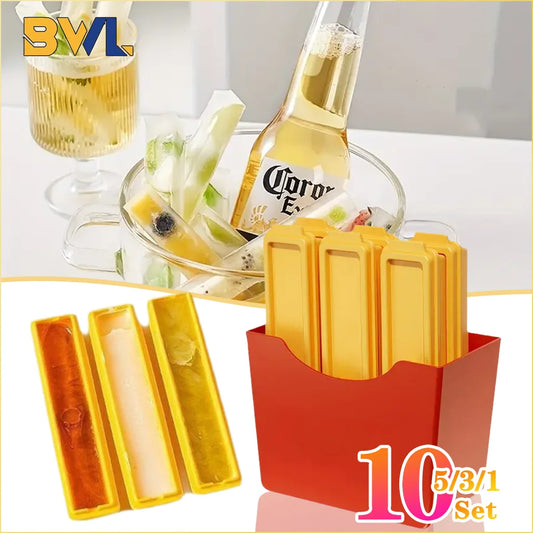 Molde palitos de hielo para botellas