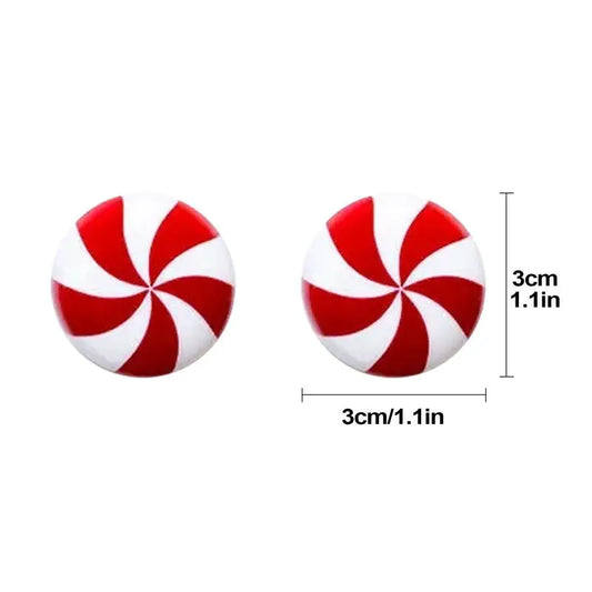 Cubiertas de Perilla de Puerta de Navidad – Set de 2 Acrílicas para Tiradores de Cajón y Armario