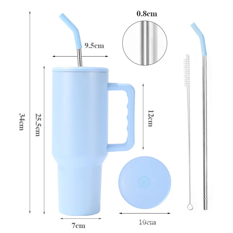 Vaso térmico de acero inoxidable de 1,2 L