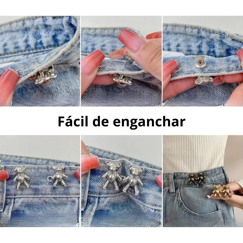 Hebilla Ajustable de Cintura – Oso